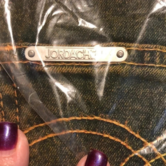 Jordache Vintage Farrah Crop Flare Jeans - Picture 8 of 10